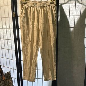 Women’s 55% linen Jules and Leopold casual pants